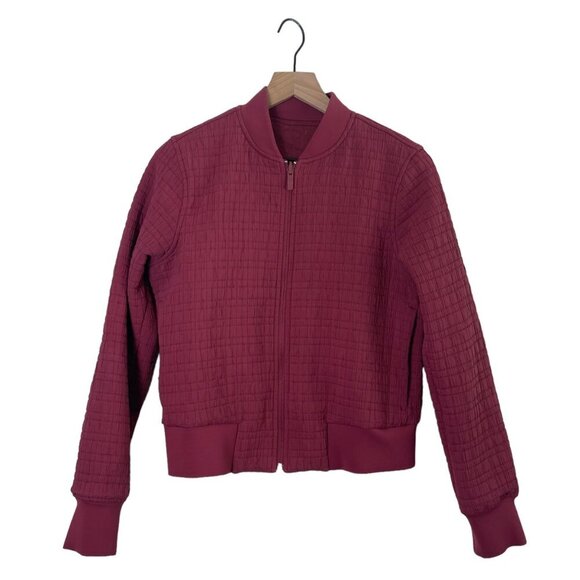 Lululemon Jackets & Blazers - Lululemon Serene Travels Bomber Reversible Jacket Size 6